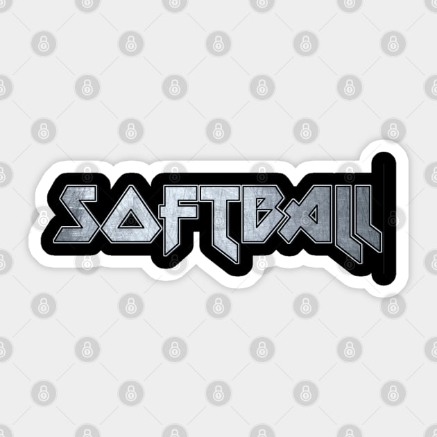 Softball Sticker by KubikoBakhar